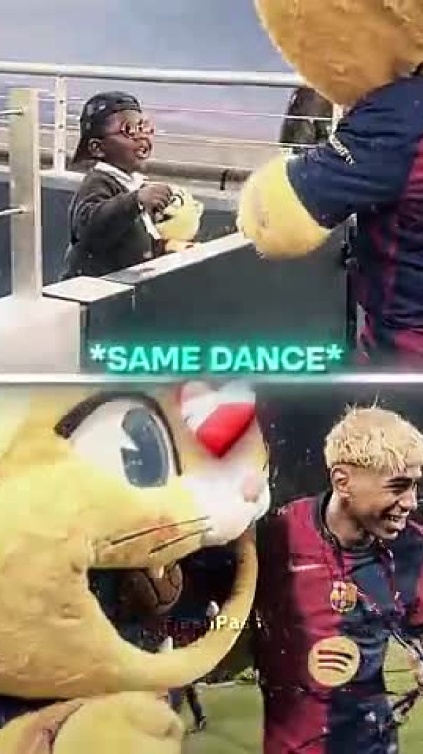 Yamal &  His Brother Mascots Dance
