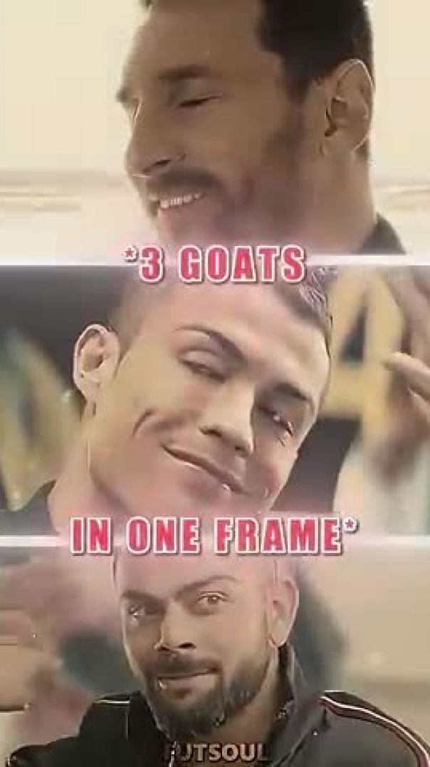 When Ronaldo Meets All The Goats 🤯🥶